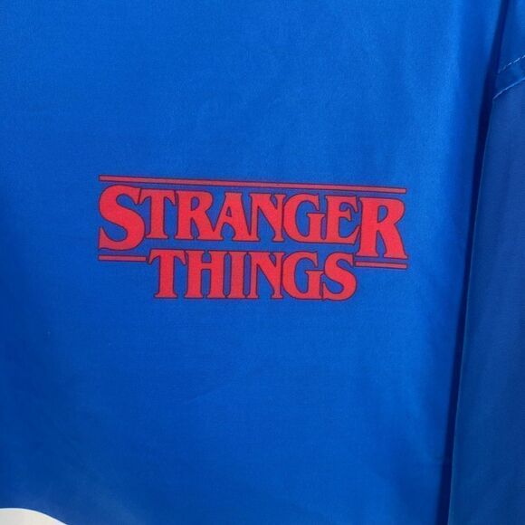 Stranger Things Windbreaker Jacket Size 2XL NWOT - Picture 4 of 10